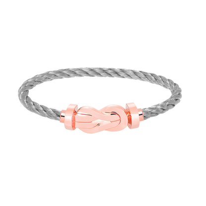 [Lumi Jewels]CHANCE LARGE 8 FIGURE BUCKLE NO DIAMOND BRACELET ROSE GOLD