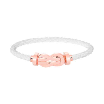 [Lumi Jewels]CHANCE LARGE 8 FIGURE BUCKLE NO DIAMOND BRACELET ROSE GOLD