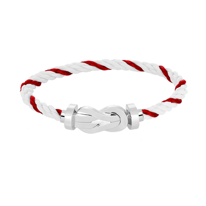 [Lumi Jewels]CHANCE LARGE 8 FIGURE BUCKLE NO DIAMOND BRACELET SILVER