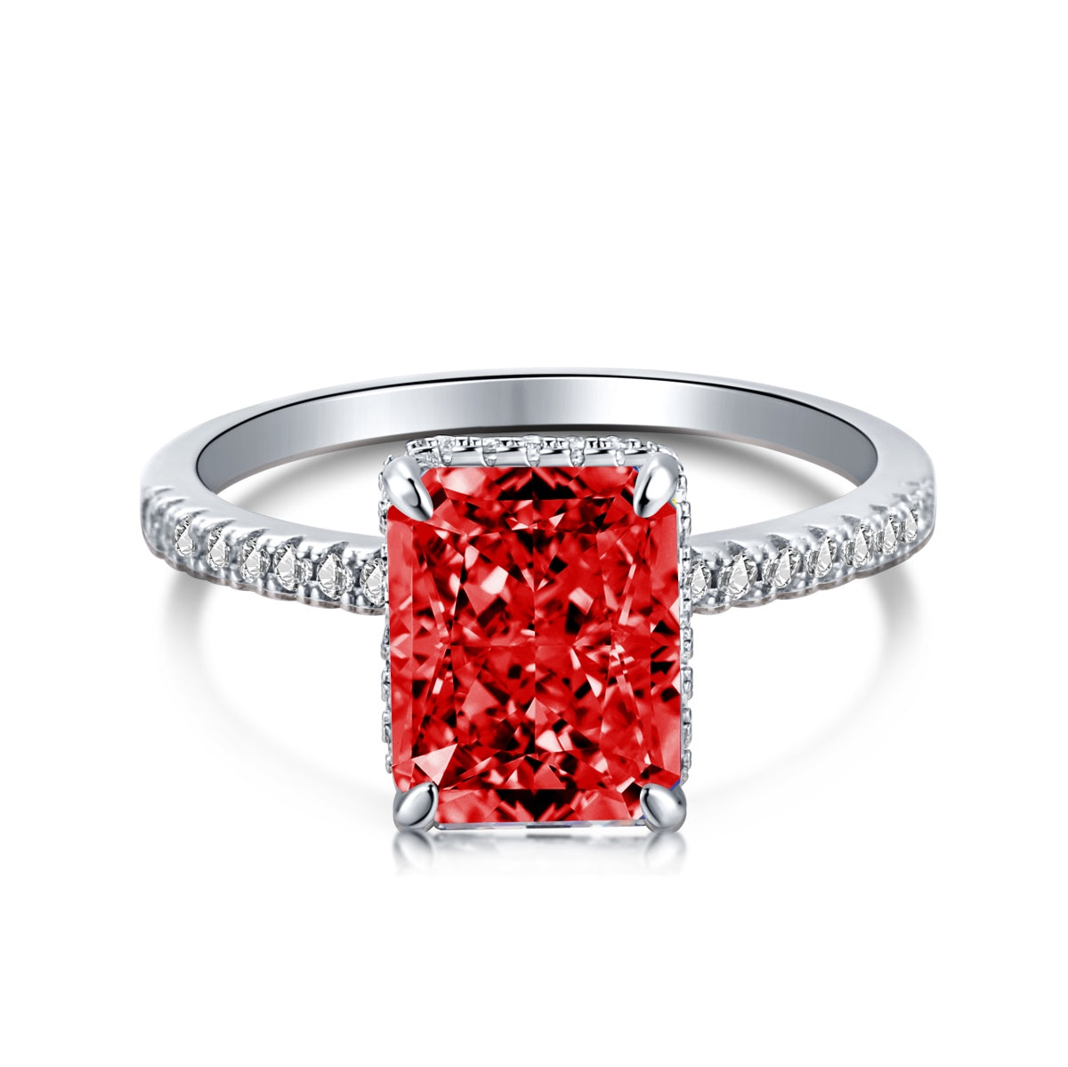 [Lumi Jewels]4.0 Carat Luxurious Engagement Ring
