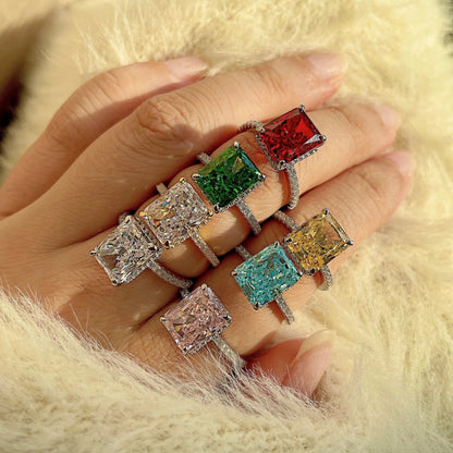 [Lumi Jewels]4.0 Carat Luxurious Engagement Ring