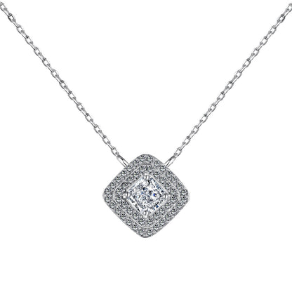 [Lumi Jewels]Sparkling Asscher Cut Necklace