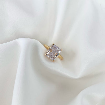 [Lumi Jewels]4.0 Carat Ornate Enchanting Radiand Cut Banquet Ring