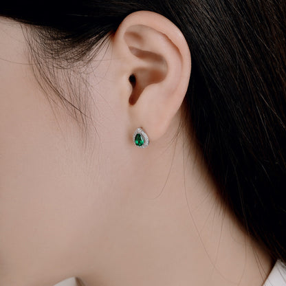 [Lumi Jewels]Luxurious Water Drop Shape Earrings