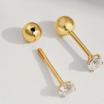 [Lumi Jewels]Unique U-Shaped Ear Bone Earrings