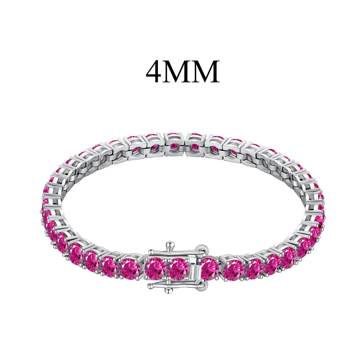 [Lumi Jewels]Radiant Colorful Round Cut Party Bracelet