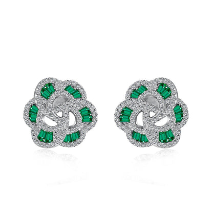 [Lumi Jewels]Exquisite Flower Shape Daily Earrings