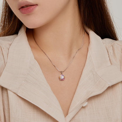 [Lumi Jewels]Charming Flower Colorful Necklace