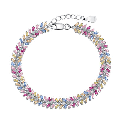 [Lumi Jewels]Dainty Radiant Emerald Cut Daily Bracelet