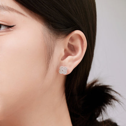 [Lumi Jewels]Four Leaf Clover Fashion Earrings