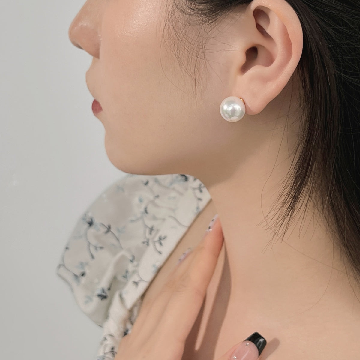 [Lumi Jewels]Delicate Pearl Earrings