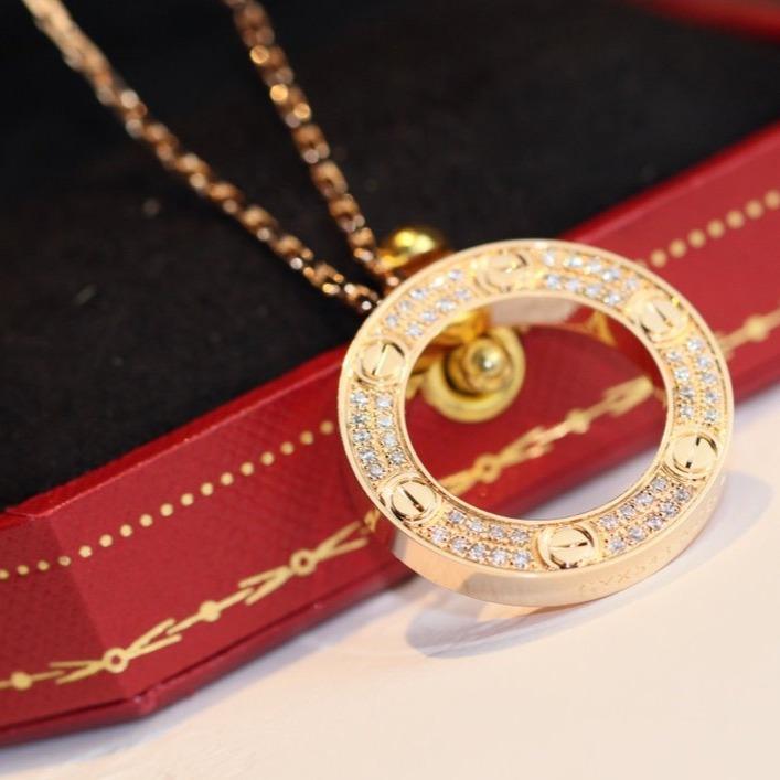 [Lumi Jewels]COLLIER LOVE RÉGLABLE OR ROSE