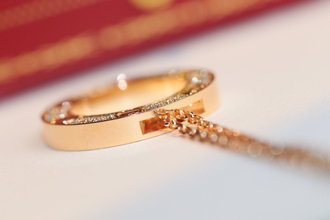 [Lumi Jewels]COLLIER LOVE RÉGLABLE OR ROSE