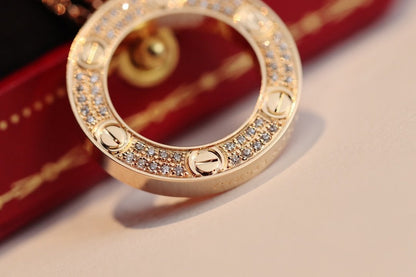 [Lumi Jewels]COLLIER LOVE RÉGLABLE OR ROSE