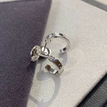 [Lumi Jewels]BOUCLES D'OREILLES LOVE 2.65MM ARGENT
