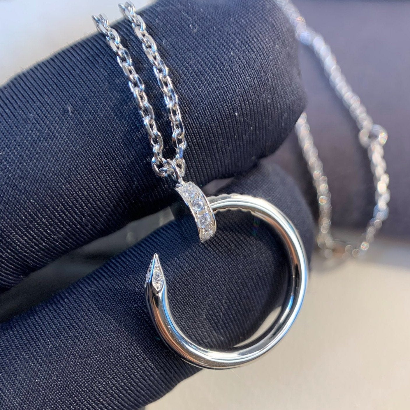 [Lumi Jewels]JUSTE NECKLACE SILVER