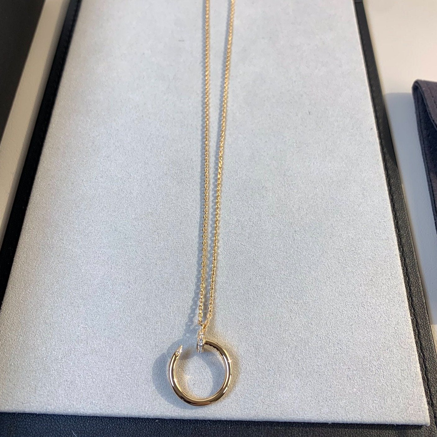 [Lumi Jewels]JUSTE COLLIER OR ROSE