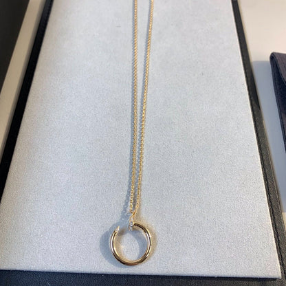 [Lumi Jewels]JUSTE COLLIER OR ROSE