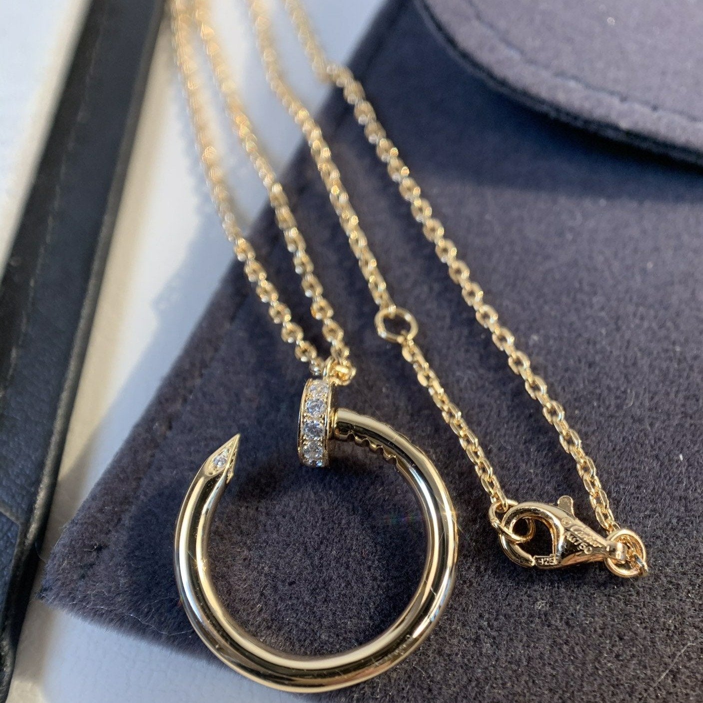 [Lumi Jewels]JUSTE COLLIER OR ROSE