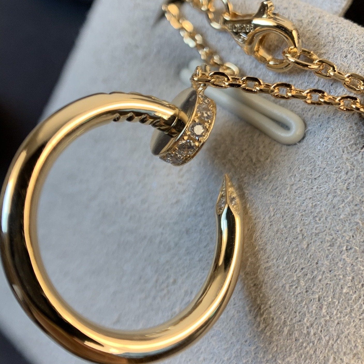 [Lumi Jewels]JUSTE COLLIER OR ROSE