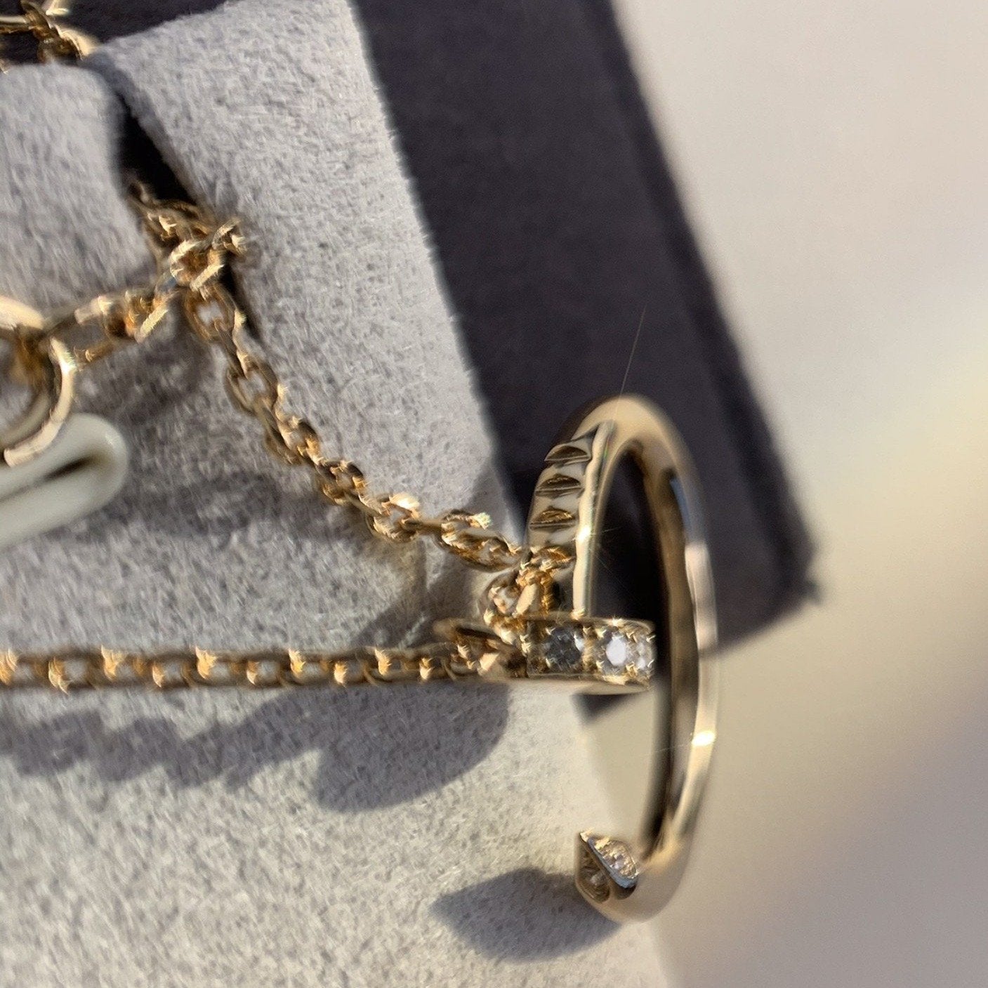 [Lumi Jewels]JUSTE COLLIER OR ROSE