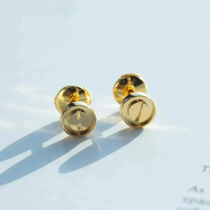 [Lumi Jewels]BOUCLES D'OREILLES LOVE OR 10MM