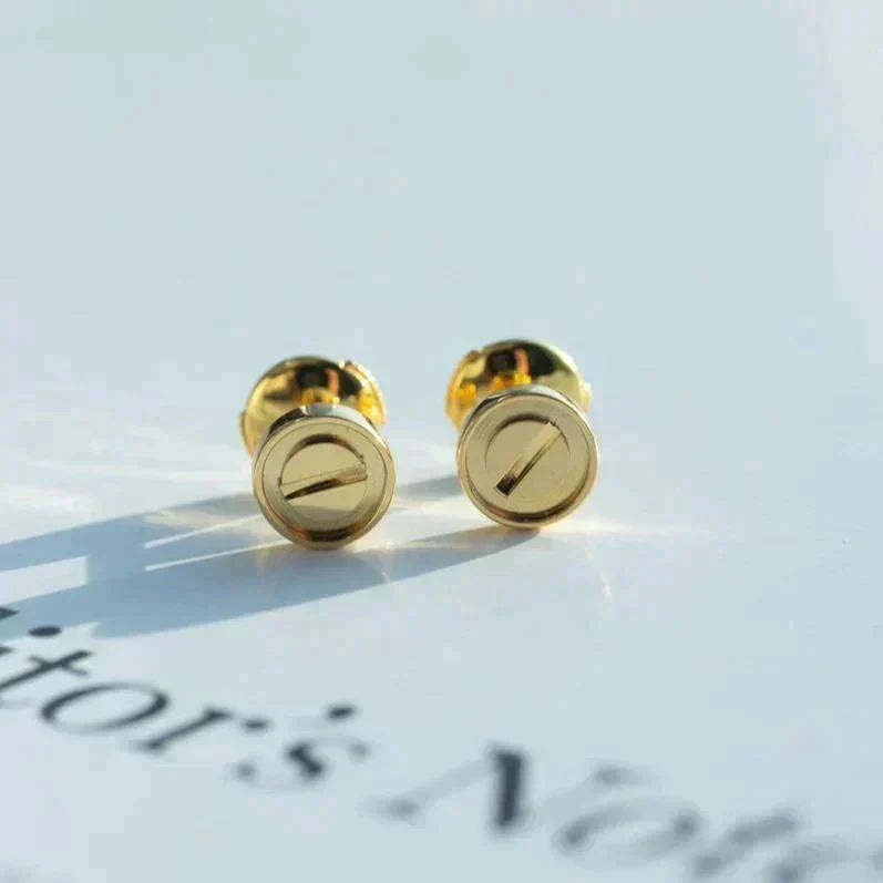 [Lumi Jewels]BOUCLES D'OREILLES LOVE OR 10MM
