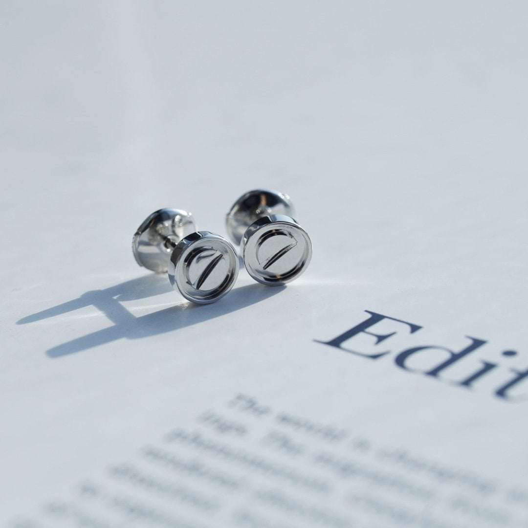 [Lumi Jewels]BOUCLES D'OREILLES LOVE ARGENT 10MM