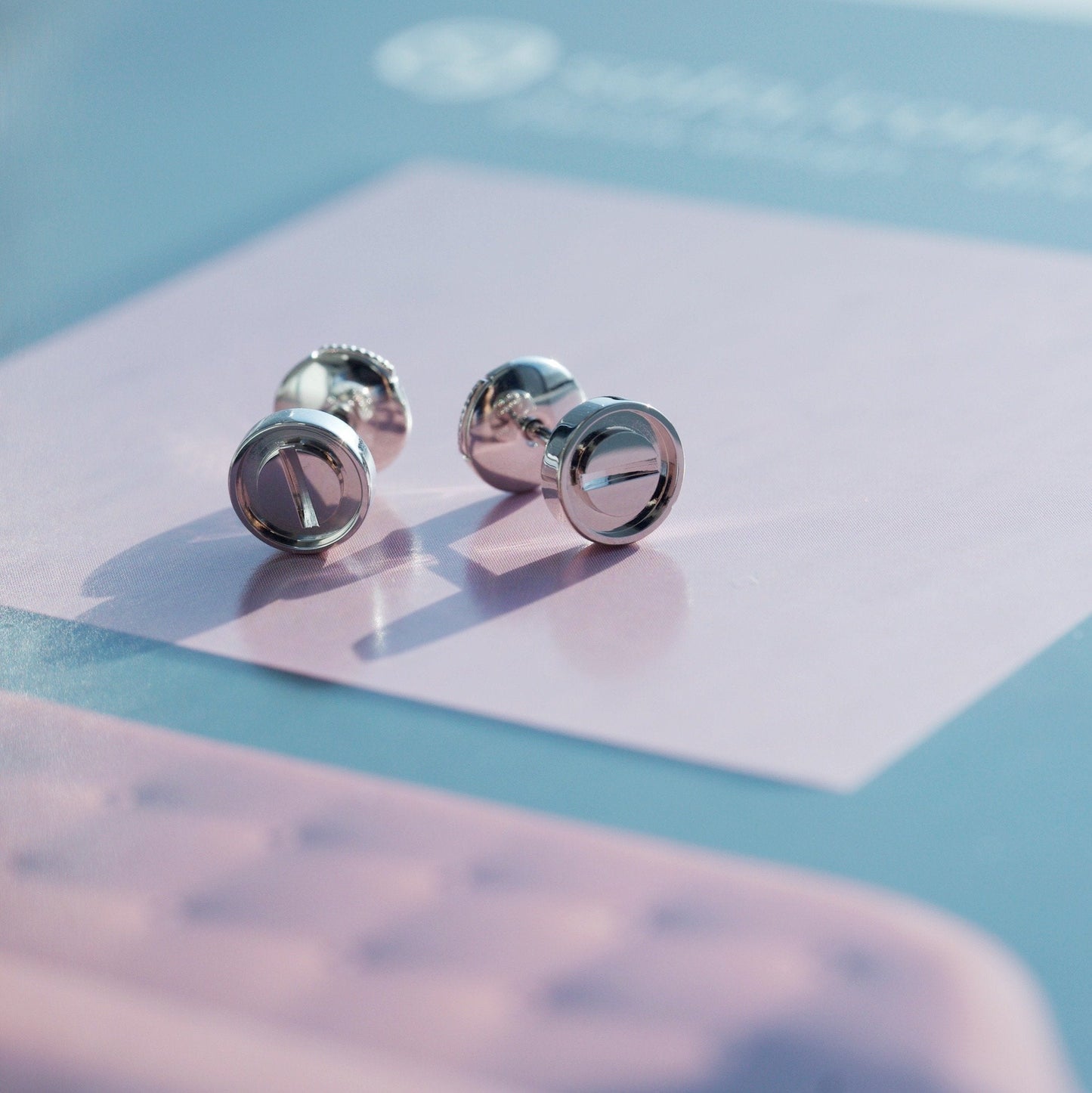 [Lumi Jewels]BOUCLES D'OREILLES LOVE ARGENT 10MM