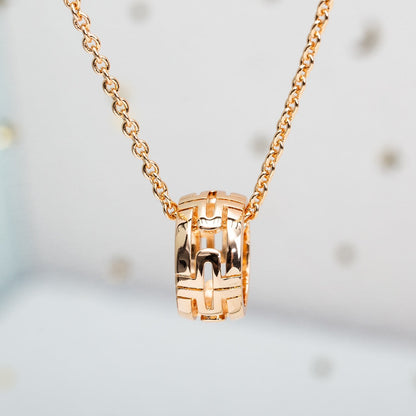 [Lumi Jewels]COLLIER PARENTESI OR ROSE