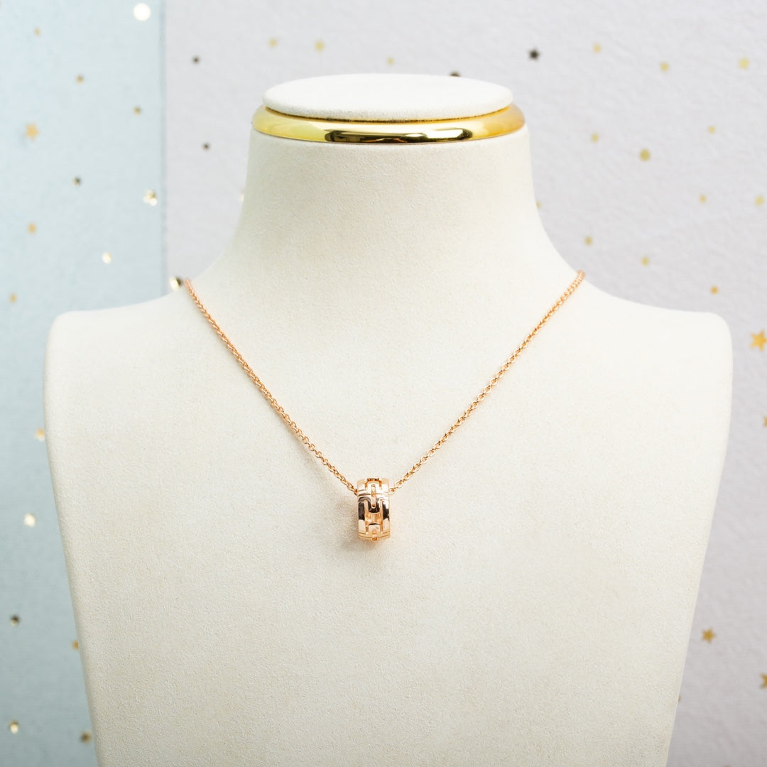 [Lumi Jewels]COLLIER PARENTESI OR ROSE