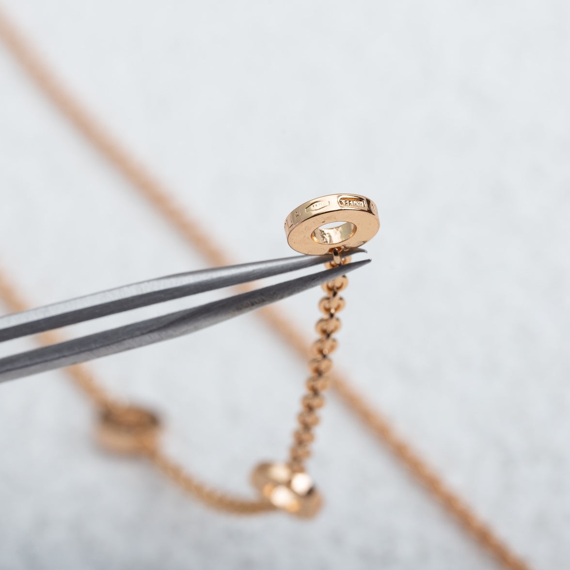 [Lumi Jewels]COLLIER PARENTESI OR ROSE