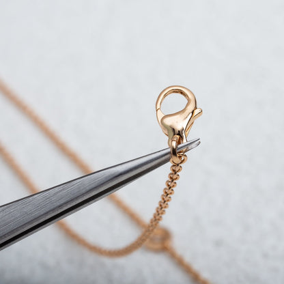 [Lumi Jewels]COLLIER PARENTESI OR ROSE