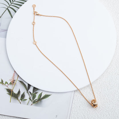 [Lumi Jewels]COLLIER PARENTESI OR ROSE