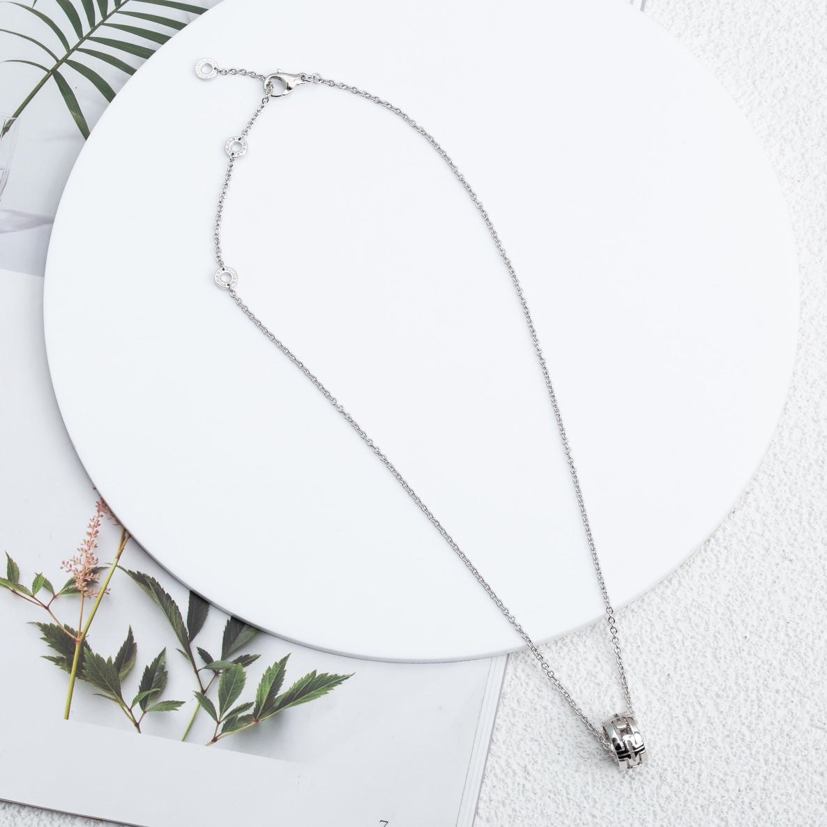 [Lumi Jewels]COLLIER PARENTESI ARGENT