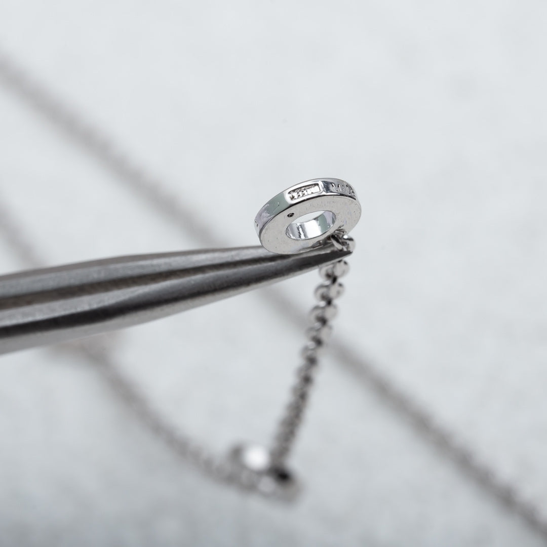 [Lumi Jewels]COLLIER PARENTESI ARGENT DIAMANT