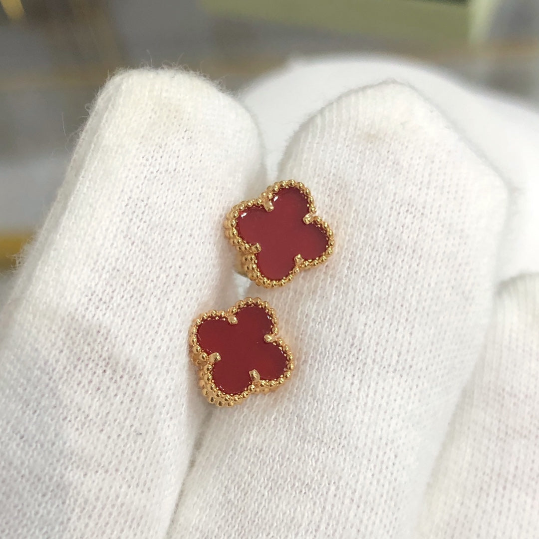 [Lumi Jewels] BOUCLES D'OREILLES CLOVER MINI OR