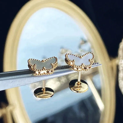 [Lumi Jewels]SWEET BUTTERFLY MOP EARSTUDS