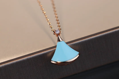 [Lumi Jewels]DREAM NECKLACE TURQUOISE PINK GOLD