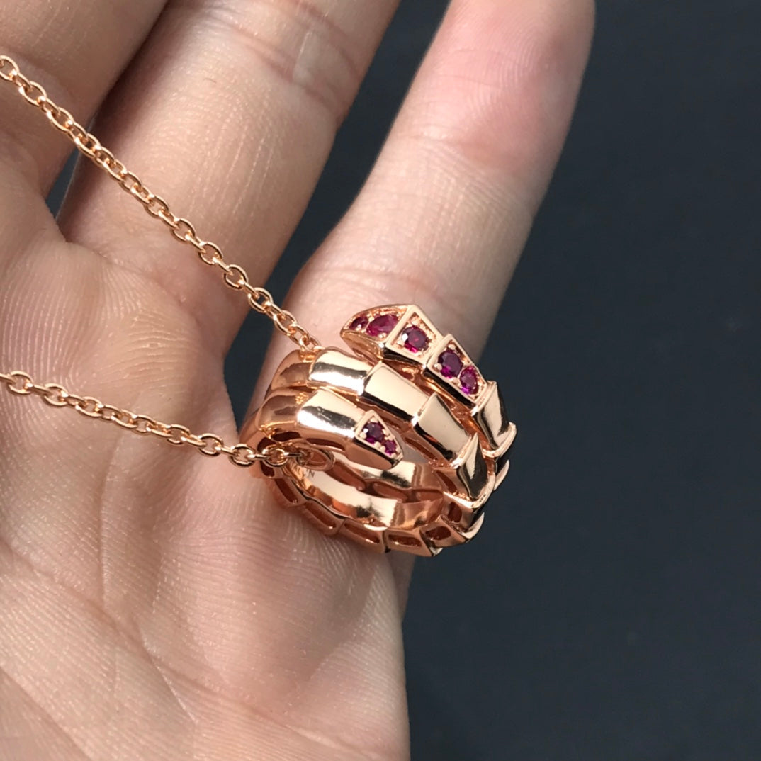 [Lumi Jewels]COLLIER PENDENTIF SERPENTI