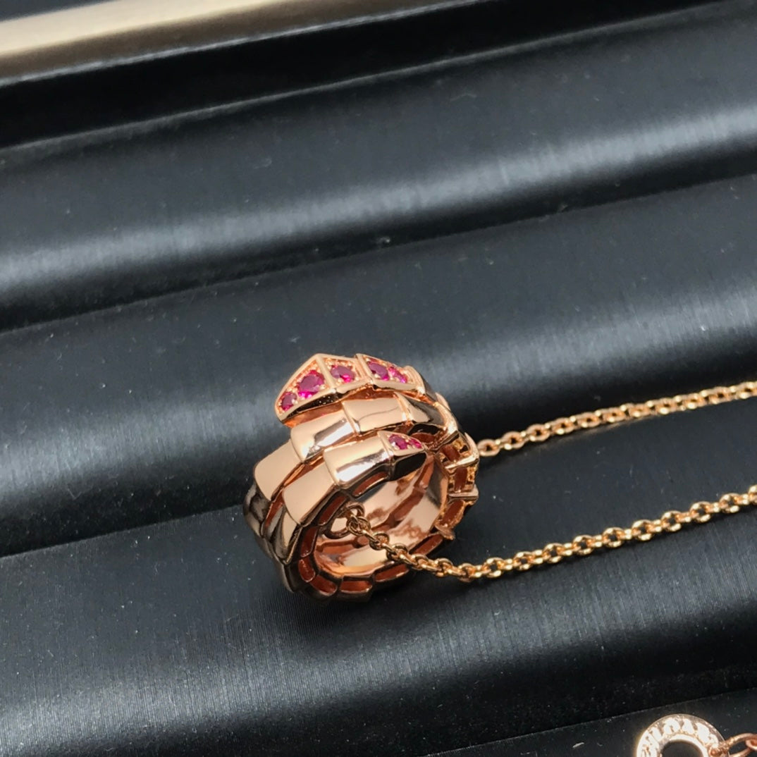 [Lumi Jewels]COLLIER PENDENTIF SERPENTI