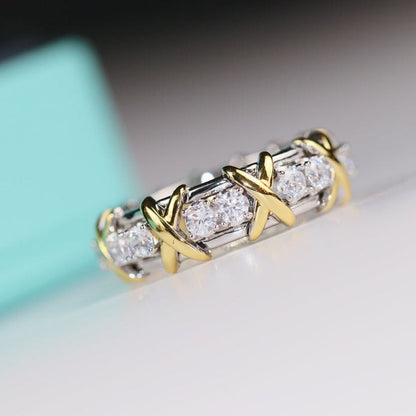 [Lumi Jewelry]SIXTEEN STONE RING GOLD