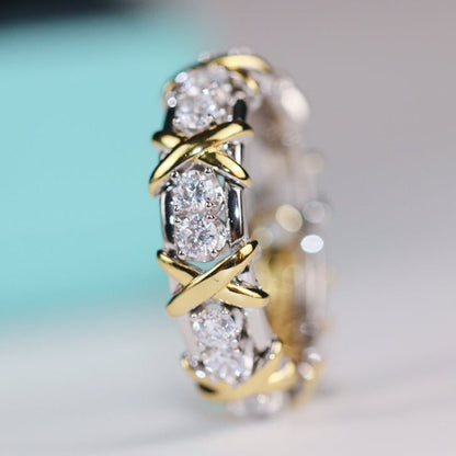 [Lumi Jewelry]SIXTEEN STONE RING GOLD