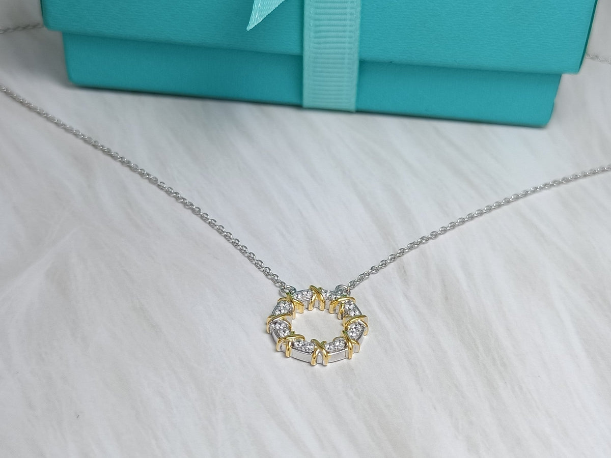 [Lumi Jewelry]SIXTEEN STONE NECKLACE GOLD