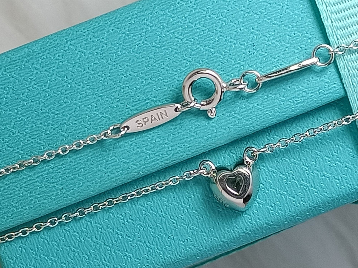 [Lumi Jewelry]HEART BIG DIAMOND NECKLACE
