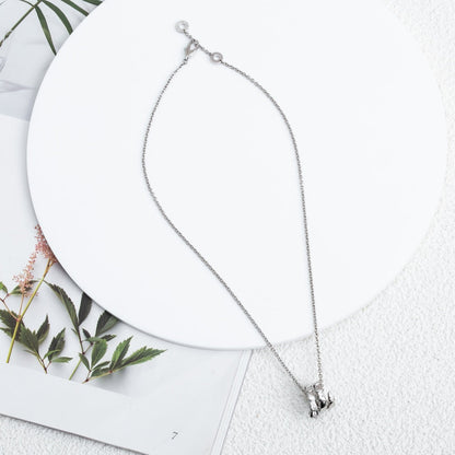 [Lumi Jewels]COLLIER SERPENTI ARGENT DIAMANT