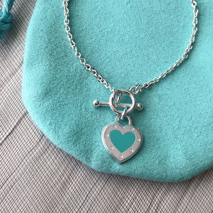 [Lumi Jewelry]LOVE HEART BLUE BRACELET
