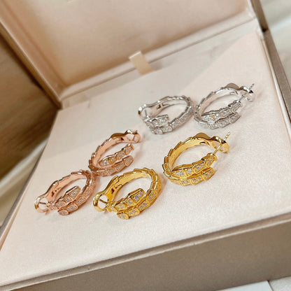 [Lumi Jewels]SERPENTI EARRINGS DIAMOND