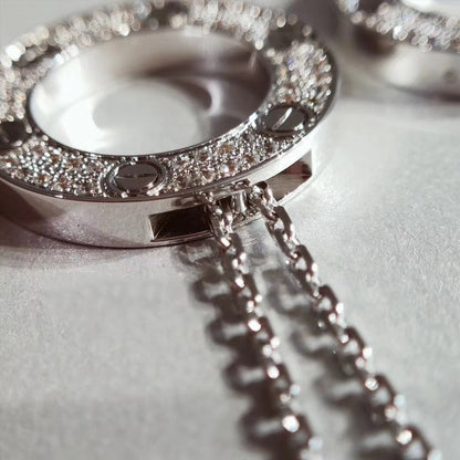 [Lumi Jewels]COLLIER AMOUR RÉGLABLE ARGENT