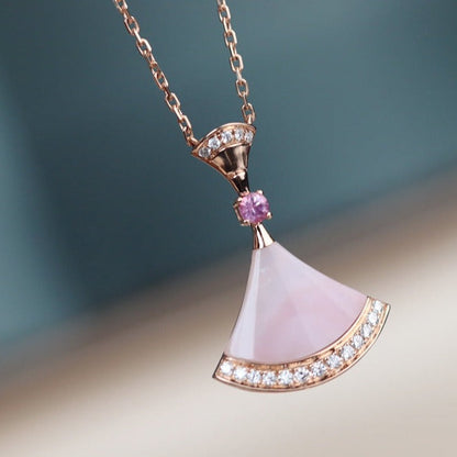 [Lumi Jewels]DREAM NECKLACE PINK MOP DIAMOND